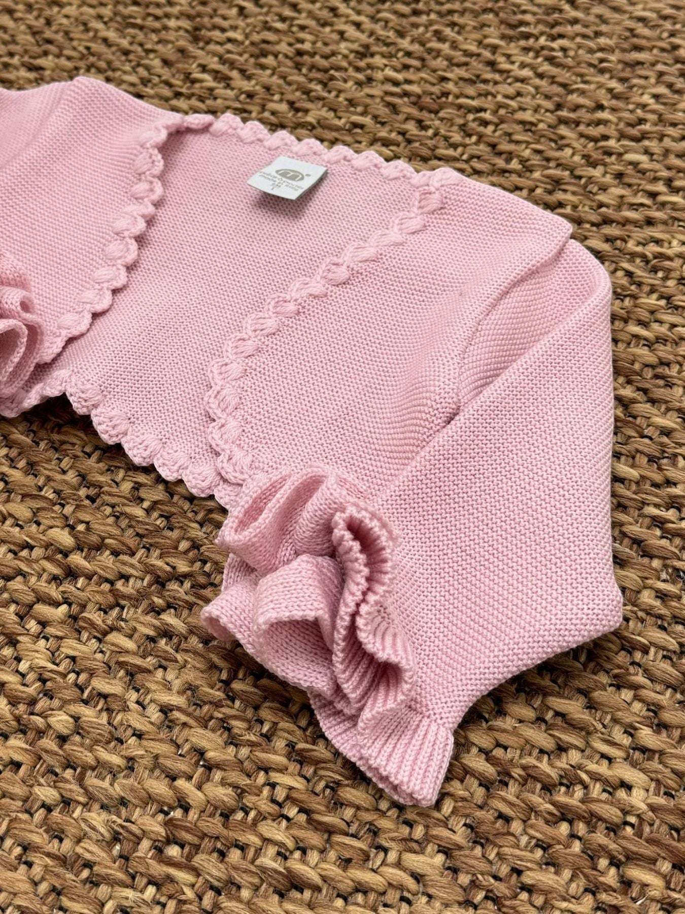 Giacchina Cerimonia Bimba MARSALA IH84445 corredino e abbigliamento neonato | NANU' BABY