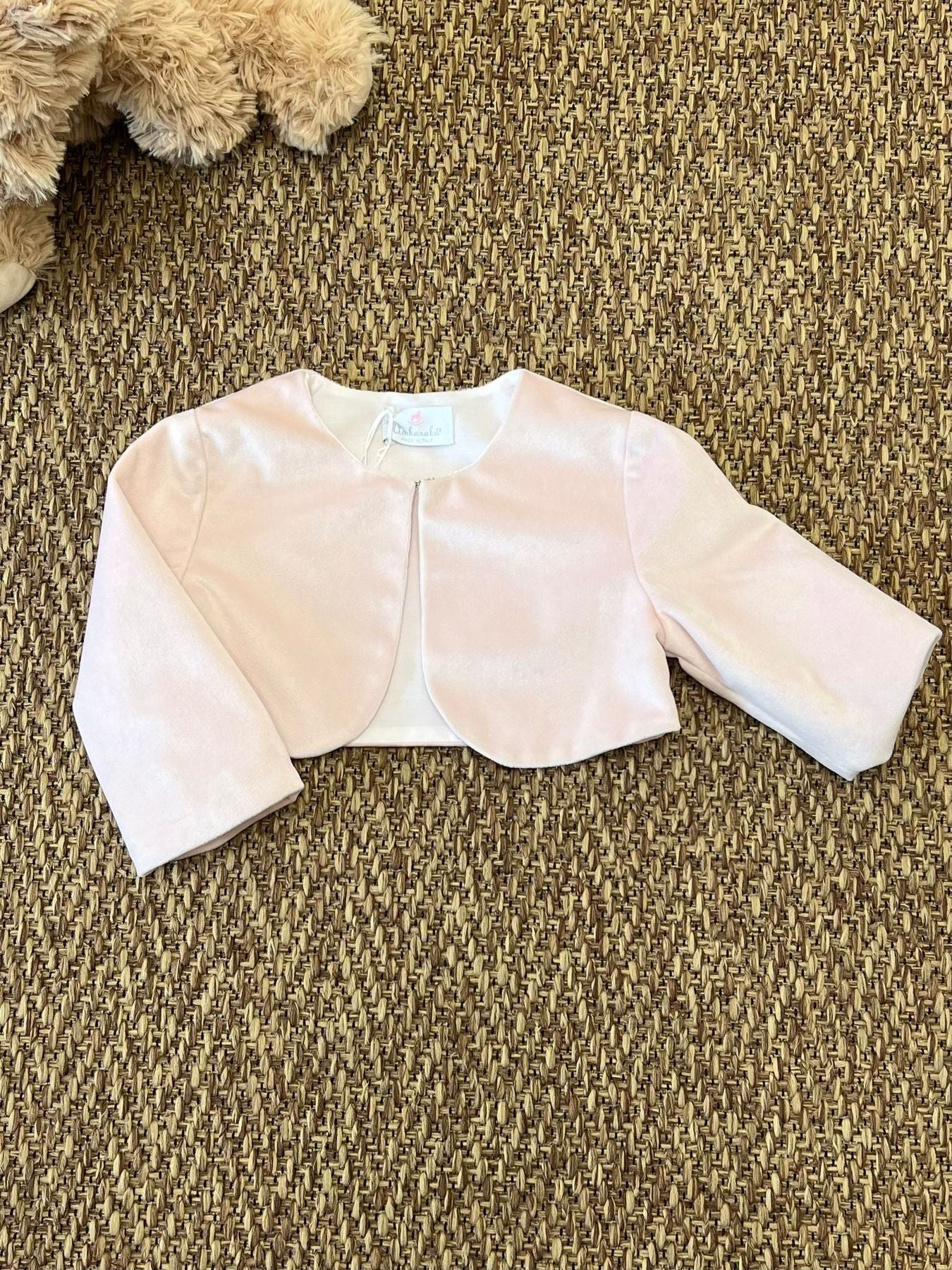 Giacchina Rosa Bimba ROSA FF36047/T218 corredino e abbigliamento neonato | NANU' BABY