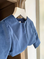 Giacchino Baltico Bimba Blu FF36047/T218B corredino e abbigliamento neonato | NANU' BABY