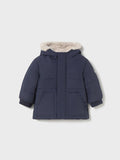 Giaccone orecchie pelo Bimbo Blu 2424/51 corredino e abbigliamento neonato | NANU' BABY
