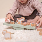 Gioco di equilibrio Piccola fattoria MULTICOLORE LD7157 corredino e abbigliamento neonato | NANU' BABY