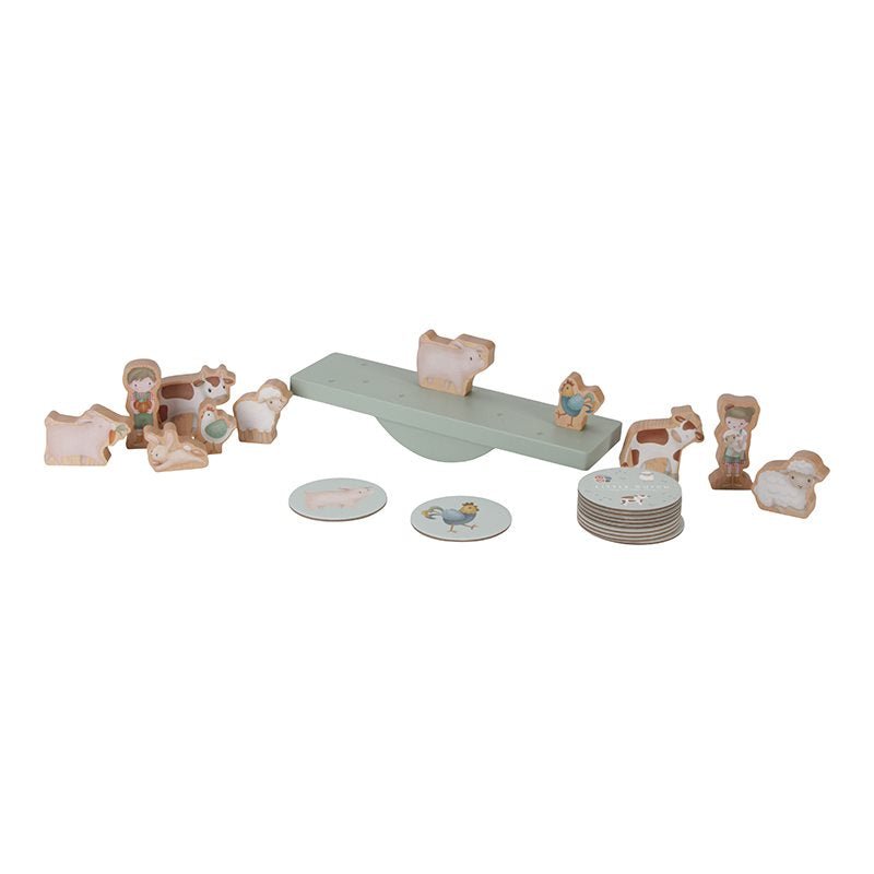 Gioco di equilibrio Piccola fattoria MULTICOLORE LD7157 corredino e abbigliamento neonato | NANU' BABY