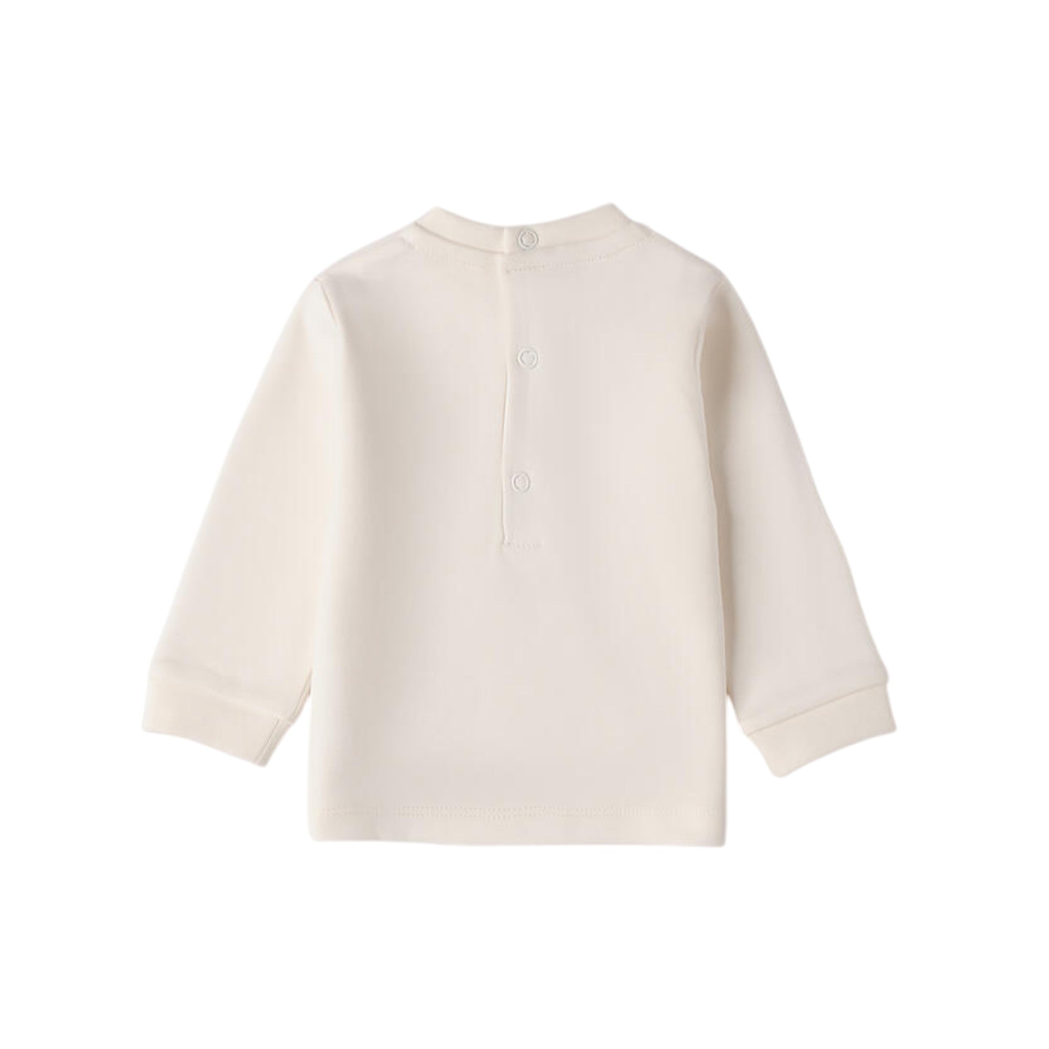 Girocollo Ml Bimbo Bianco 3F617/112 corredino e abbigliamento neonato | NANU' BABY