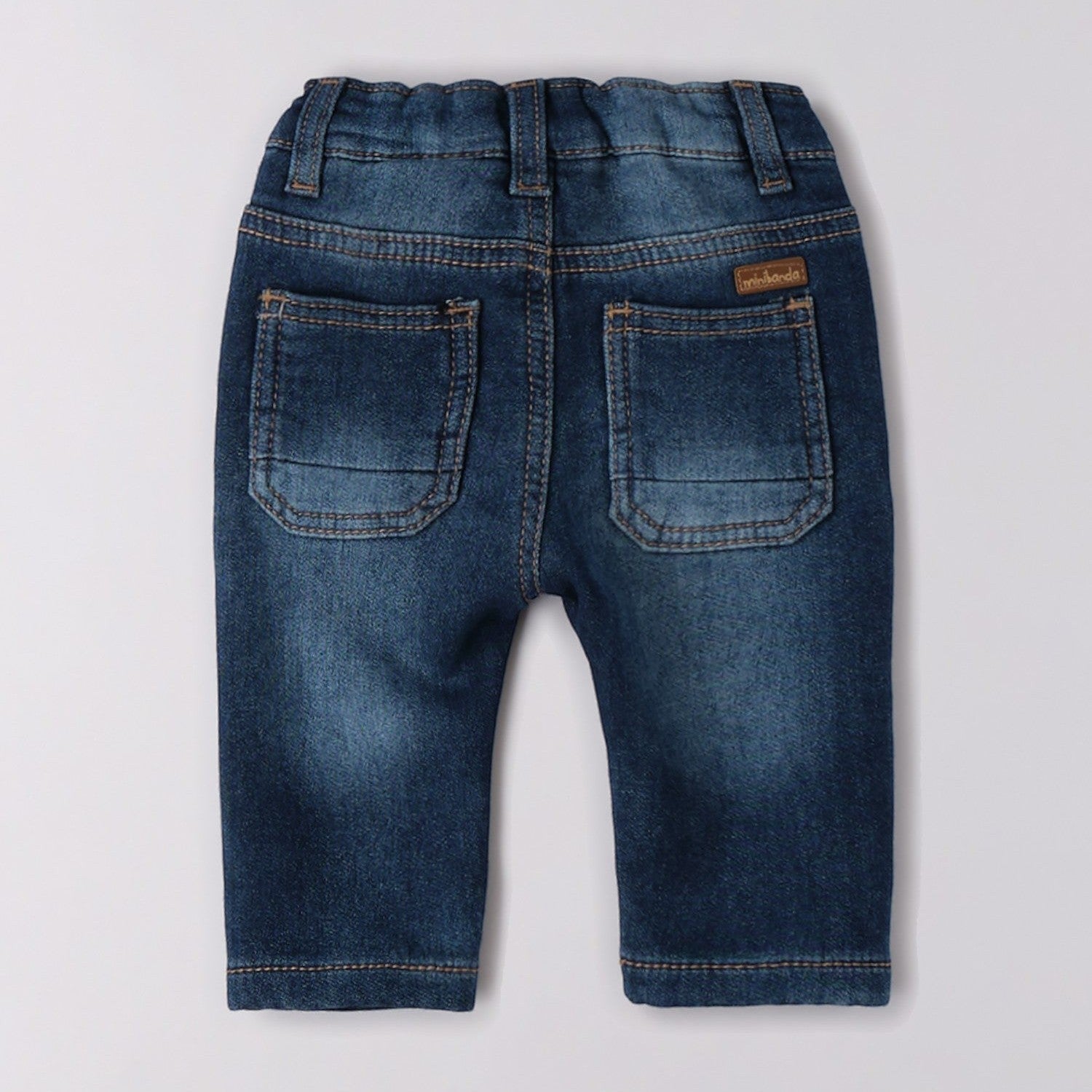 Jeans Denim Maglia Cotone Stretch Bimbo Blu 3F624/7450 corredino e abbigliamento neonato | NANU' BABY