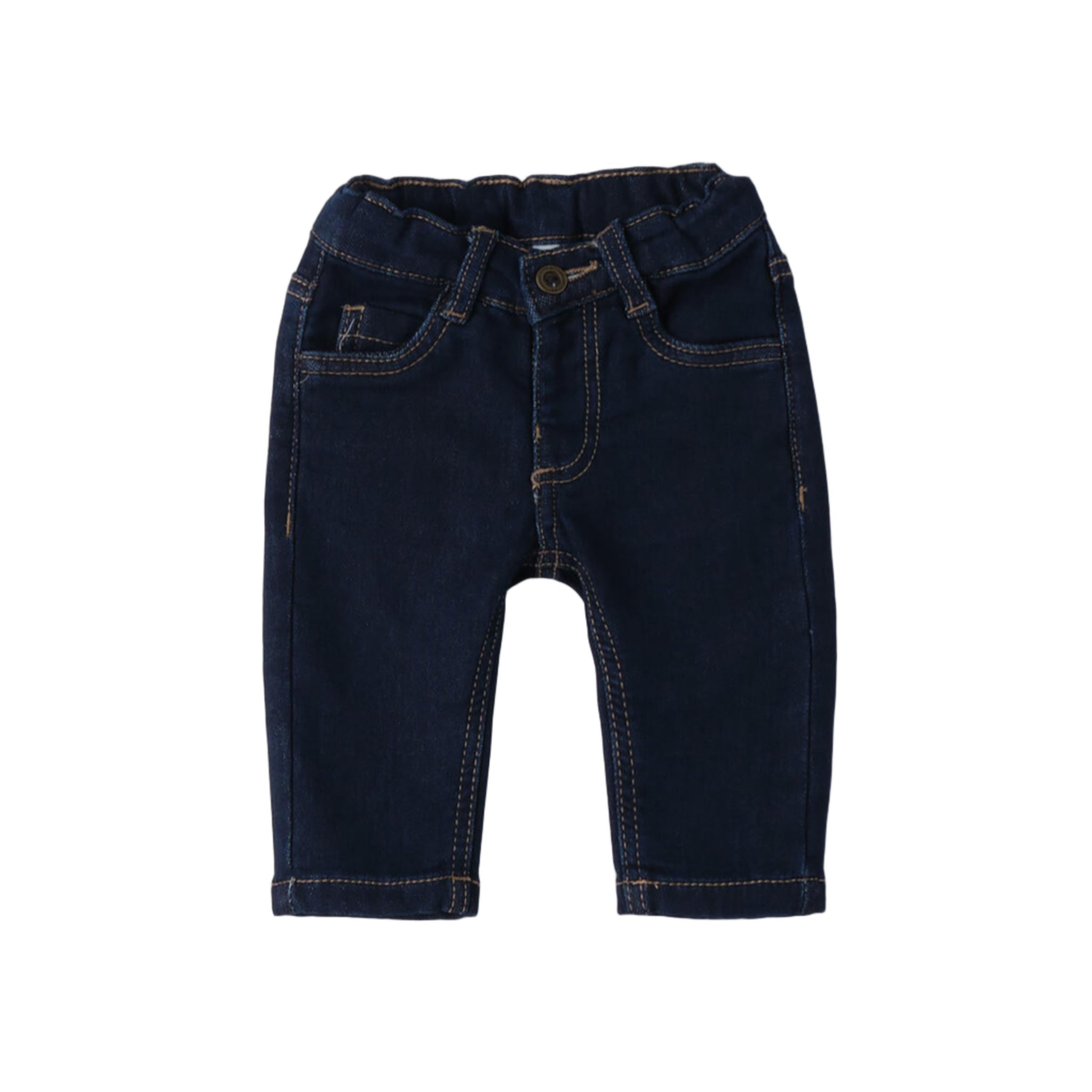 Jeans Denim Maglia Cotone Stretch Bimbo Blu 3F624/7750 corredino e abbigliamento neonato | NANU' BABY