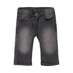 Jeans Denim Maglia Cotone Stretch Neonata Grigio 3F740/7992 corredino e abbigliamento neonato | NANU' BABY