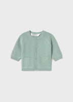 Classic Green Cotton Cardigan 1393/V