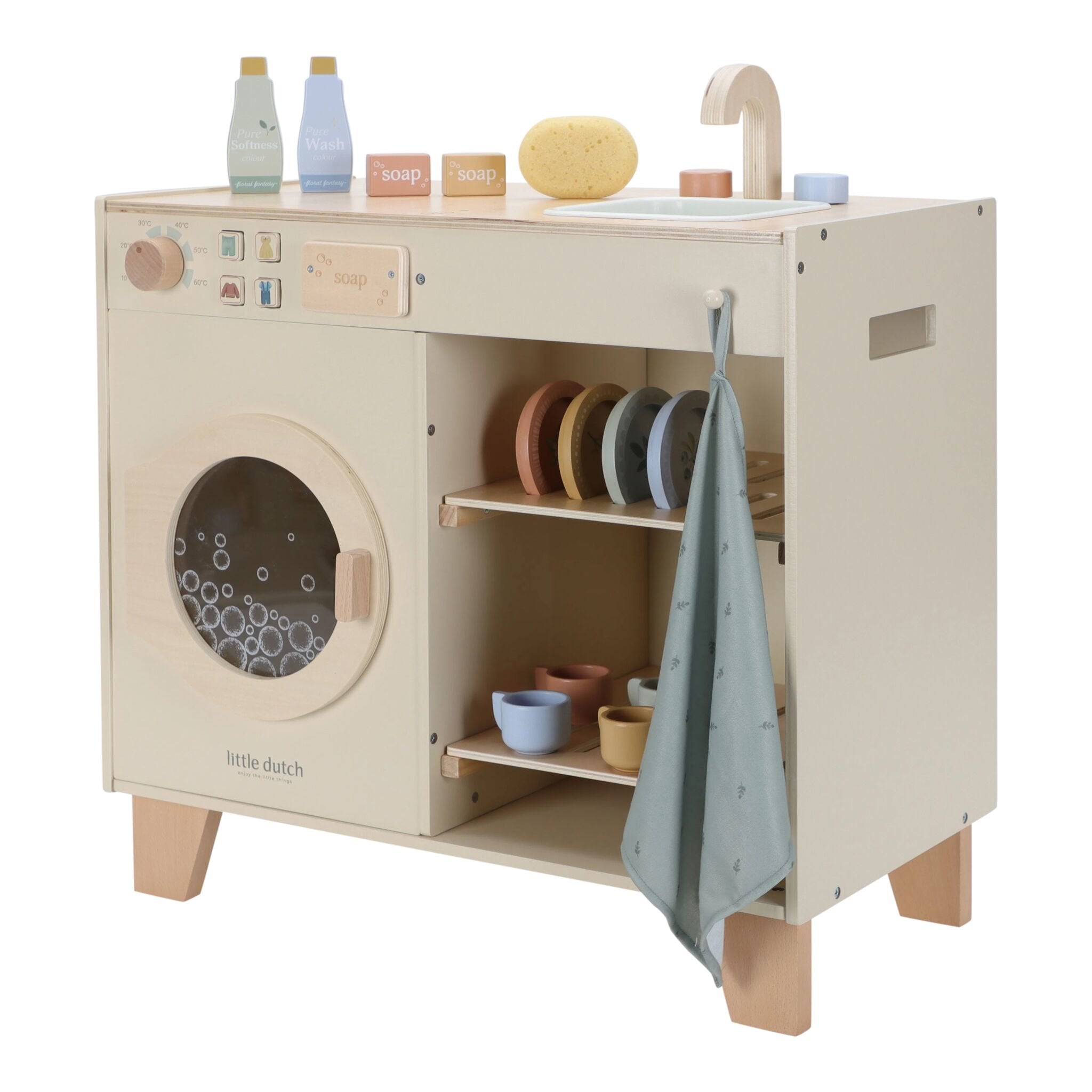 Lavatrice FSC Multicolore LD2497 corredino e abbigliamento neonato | NANU' BABY