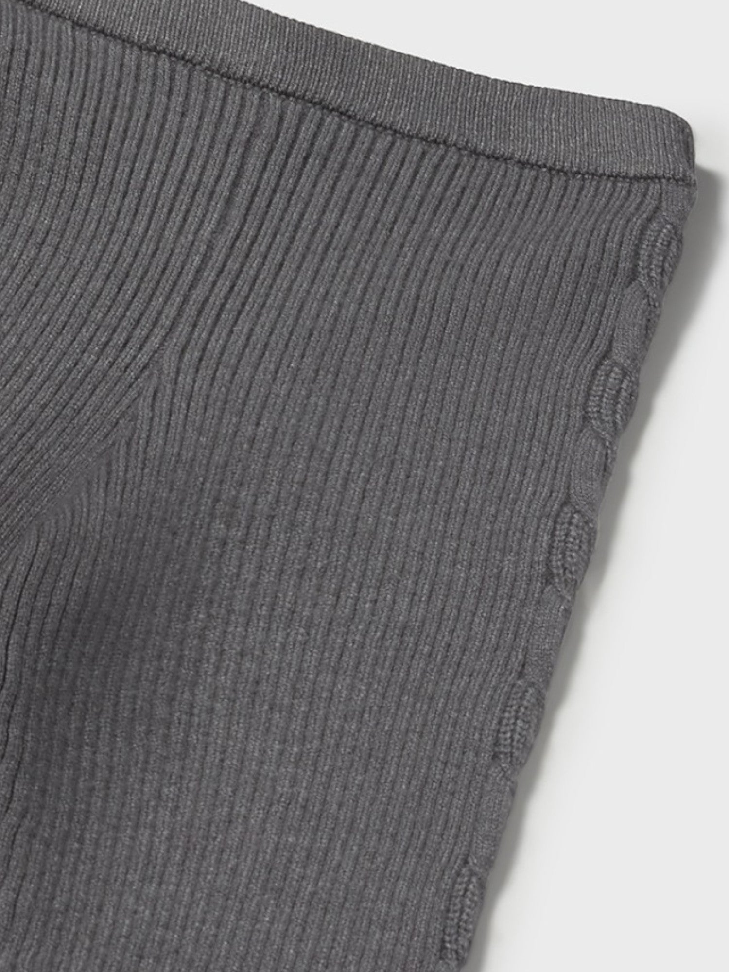 Leggings maglia tricot Bimba Grigio 10015/60 corredino e abbigliamento neonato | NANU' BABY