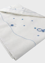Lenzuolino Cotone Ricami Mare DORY/LN corredino e abbigliamento neonato | NANU' BABY
