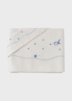 Lenzuolino Cotone Ricami Mare DORY/LN corredino e abbigliamento neonato | NANU' BABY