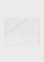 Lenzuolino Cotone Roselline Rosa MARCO/LN corredino e abbigliamento neonato | NANU' BABY