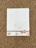 Lenzuolino Floreale Neonata Vaniglia IG18LE corredino e abbigliamento neonato | NANU' BABY