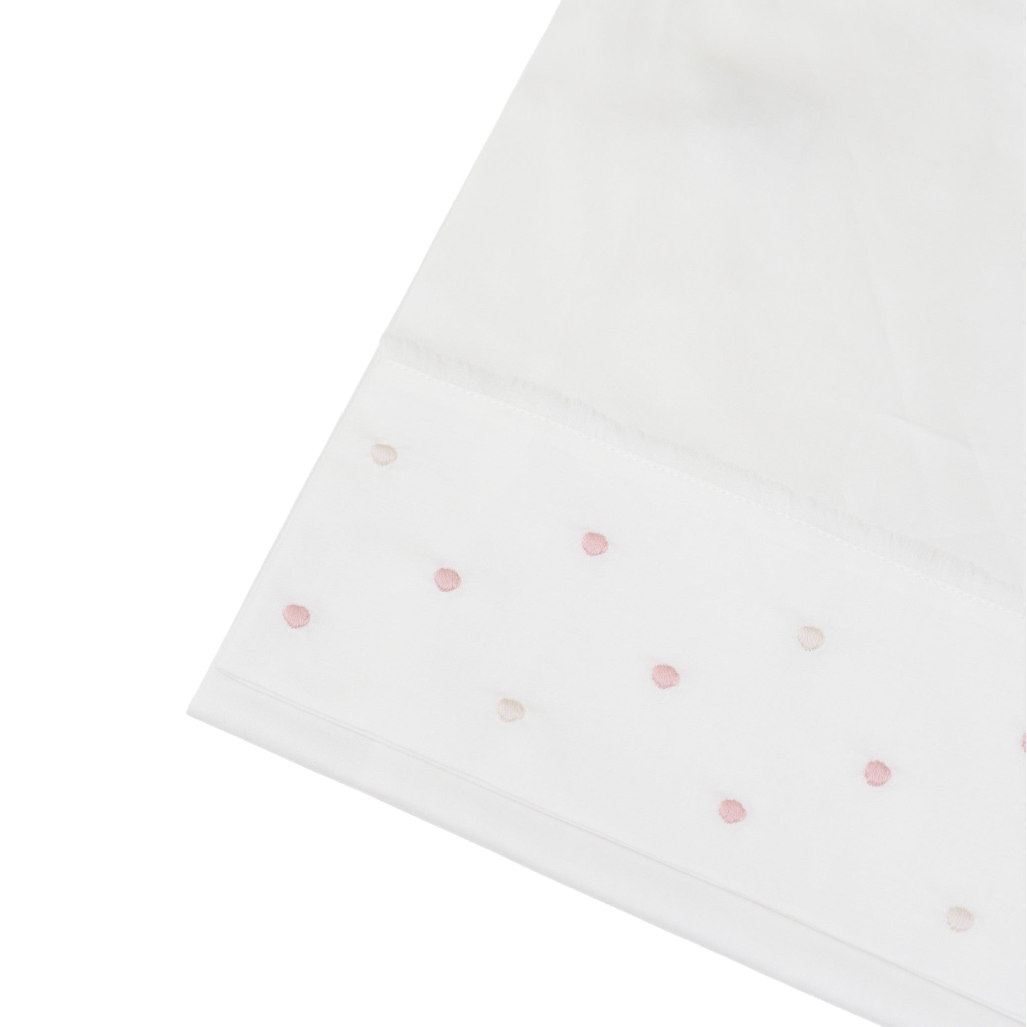 Lenzuolino Neonata Cotone 100% Set 3 Pezzi Vaniglia Rosa IN23LE/R corredino e abbigliamento neonato | NANU' BABY