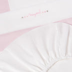 Lenzuolino Neonata Rosa 9992/12 corredino e abbigliamento neonato | NANU' BABY