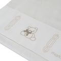 Lenzuolino Neonato Cotone 100% Set 3 Pezzi Vaniglia IN54LE corredino e abbigliamento neonato | NANU' BABY