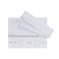 Lenzuolino Neonato Cotone 100% Set 3 Pezzi Vaniglia IN70LE/C corredino e abbigliamento neonato | NANU' BABY