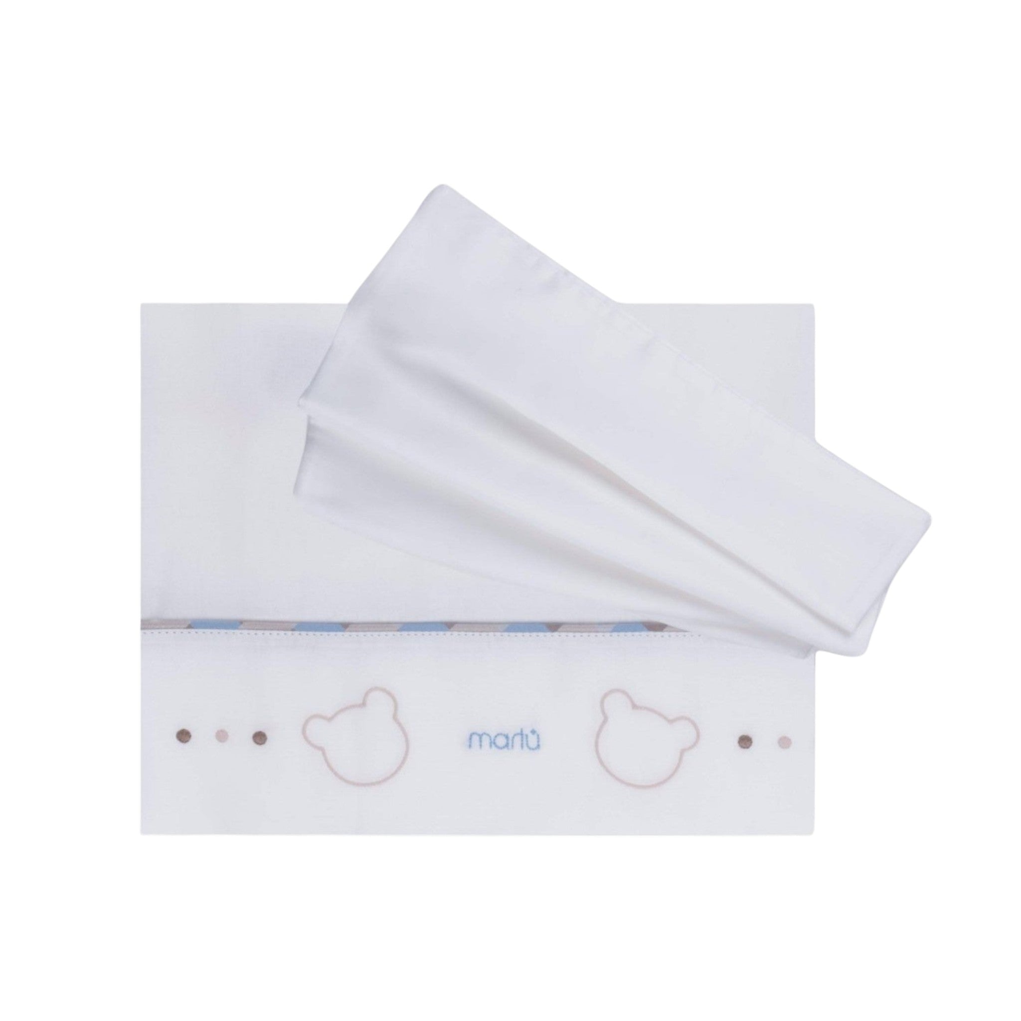 Lenzuolino Neonato Cotone 100% Set 3 Pezzi Vaniglia IN70LE/C corredino e abbigliamento neonato | NANU' BABY