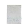 Lenzuolino Neonato Cotone 100% Set 3 Pezzi Vaniglia Mongolfiera IN57LE/V corredino e abbigliamento neonato | NANU' BABY