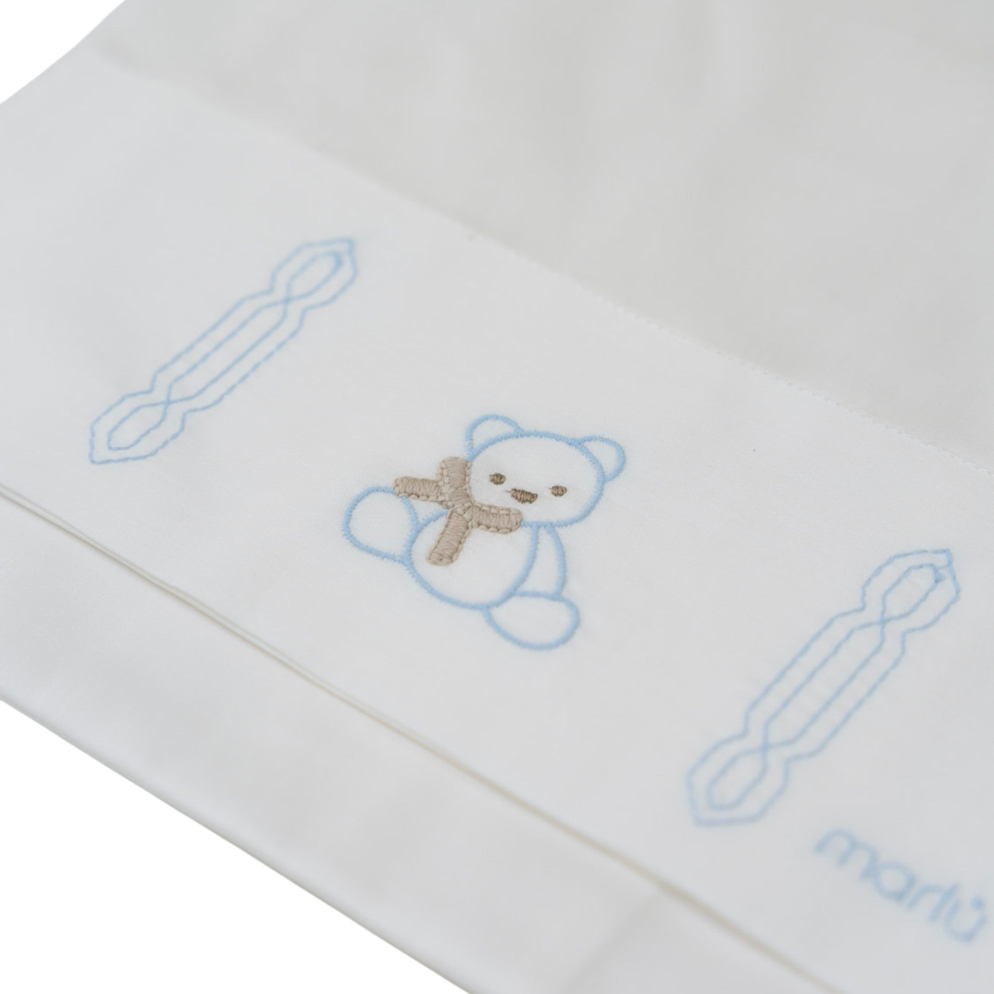 Lenzuolo Neonato Cotone 100% Vaniglia IN54LE/C corredino e abbigliamento neonato | NANU' BABY
