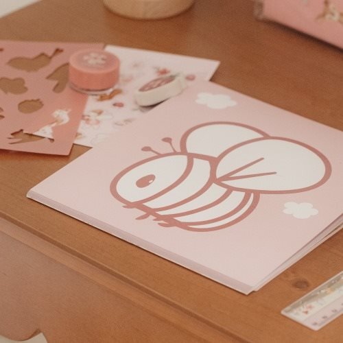 Libro da colorare - Rosa - Giardino delle fate MULTICOLORE 126145 corredino e abbigliamento neonato | NANU' BABY