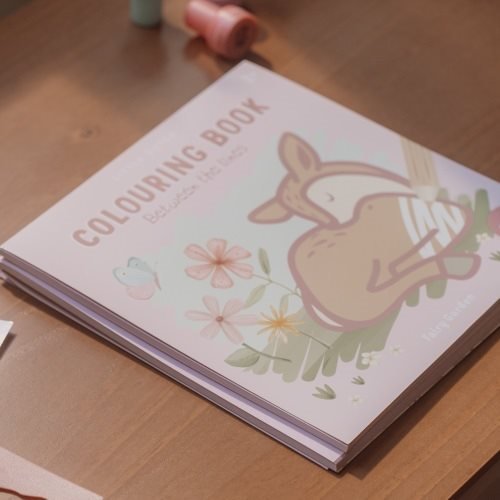 Libro da colorare - Rosa - Giardino delle fate MULTICOLORE 126145 corredino e abbigliamento neonato | NANU' BABY
