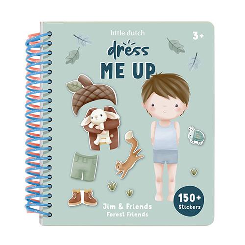 Libro Dress me up Forest Friends Multicolore 126331 corredino e abbigliamento neonato | NANU' BABY