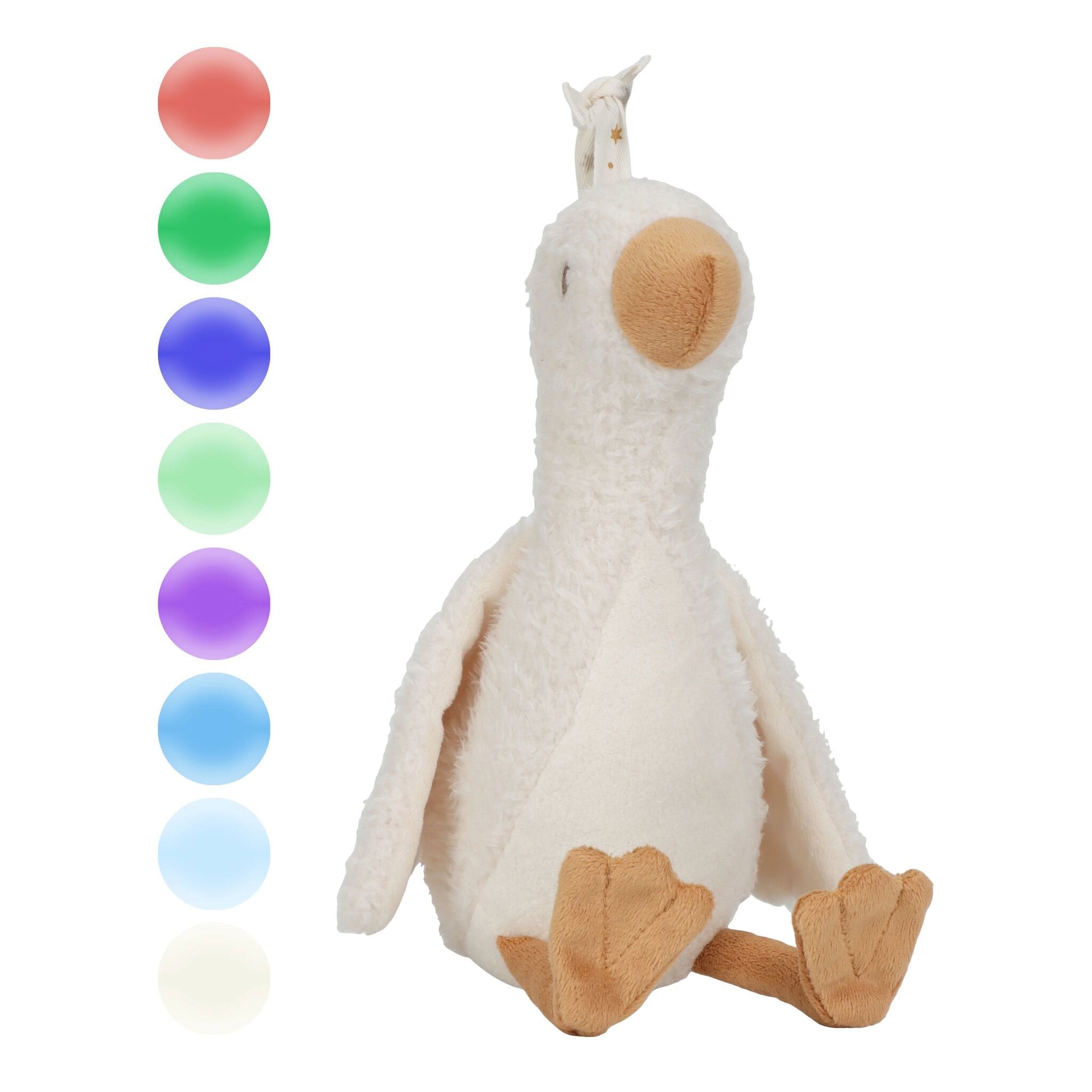 Luce notturna con suoni - Baby Goose Bianco LD8440 corredino e abbigliamento neonato | NANU' BABY
