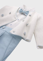 Elegant Ceremony Suit Sky Blue G3442/1001
