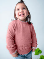 Maglia Bimba Rosa 2353/22 corredino e abbigliamento neonato | NANU' BABY