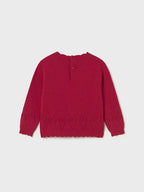 Maglia Bimba Rosso 2353/23 corredino e abbigliamento neonato | NANU' BABY