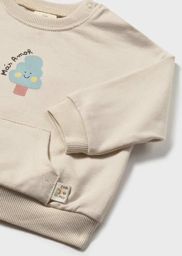Maglia Cotone Elasticizzato Avorio 1487/62 corredino e abbigliamento neonato | NANU' BABY