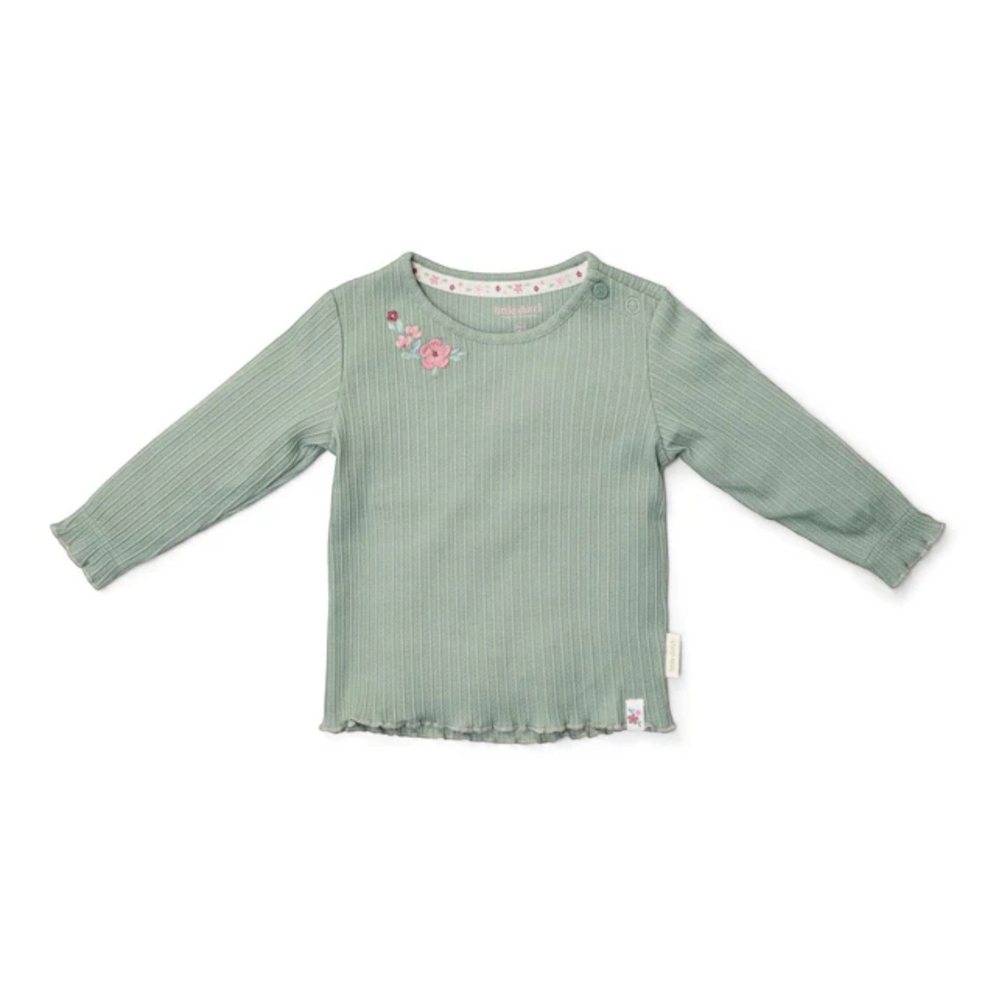 Maglietta a manica lunga - Giardino delle Fate Bimba Verde CL25091019 corredino e abbigliamento neonato | NANU' BABY