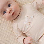 Maglietta a manica lunga Neonato Avorio CL25291001 corredino e abbigliamento neonato | NANU' BABY