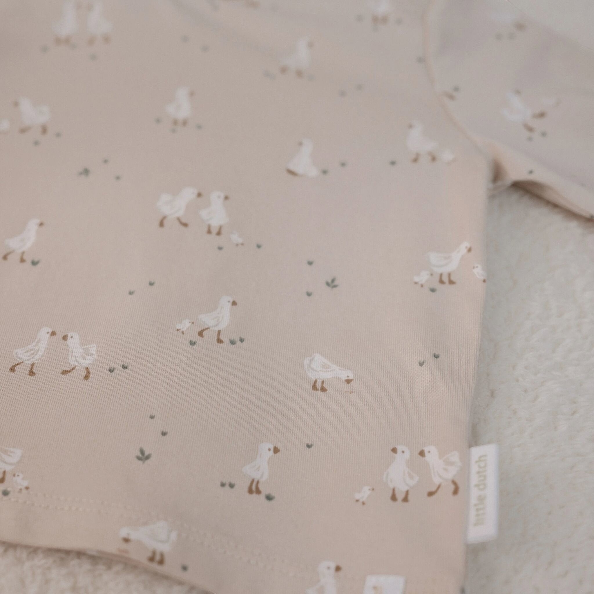 Maglietta a manica lunga Neonato Beige CL25291007 corredino e abbigliamento neonato | NANU' BABY