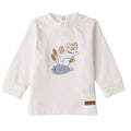 Maglietta Jersey Cotone Ricamo Bimbo Bianco 3F612/112 corredino e abbigliamento neonato | NANU' BABY