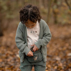 Maglietta manica lunga - Amici della foresta Bimbo Avorio CL25091055 corredino e abbigliamento neonato | NANU' BABY