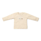 Maglietta manica lunga - Amici della foresta Bimbo Avorio CL25091055 corredino e abbigliamento neonato | NANU' BABY