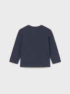 Maglietta m/l basica Bimbo Blu 108/34 corredino e abbigliamento neonato | NANU' BABY