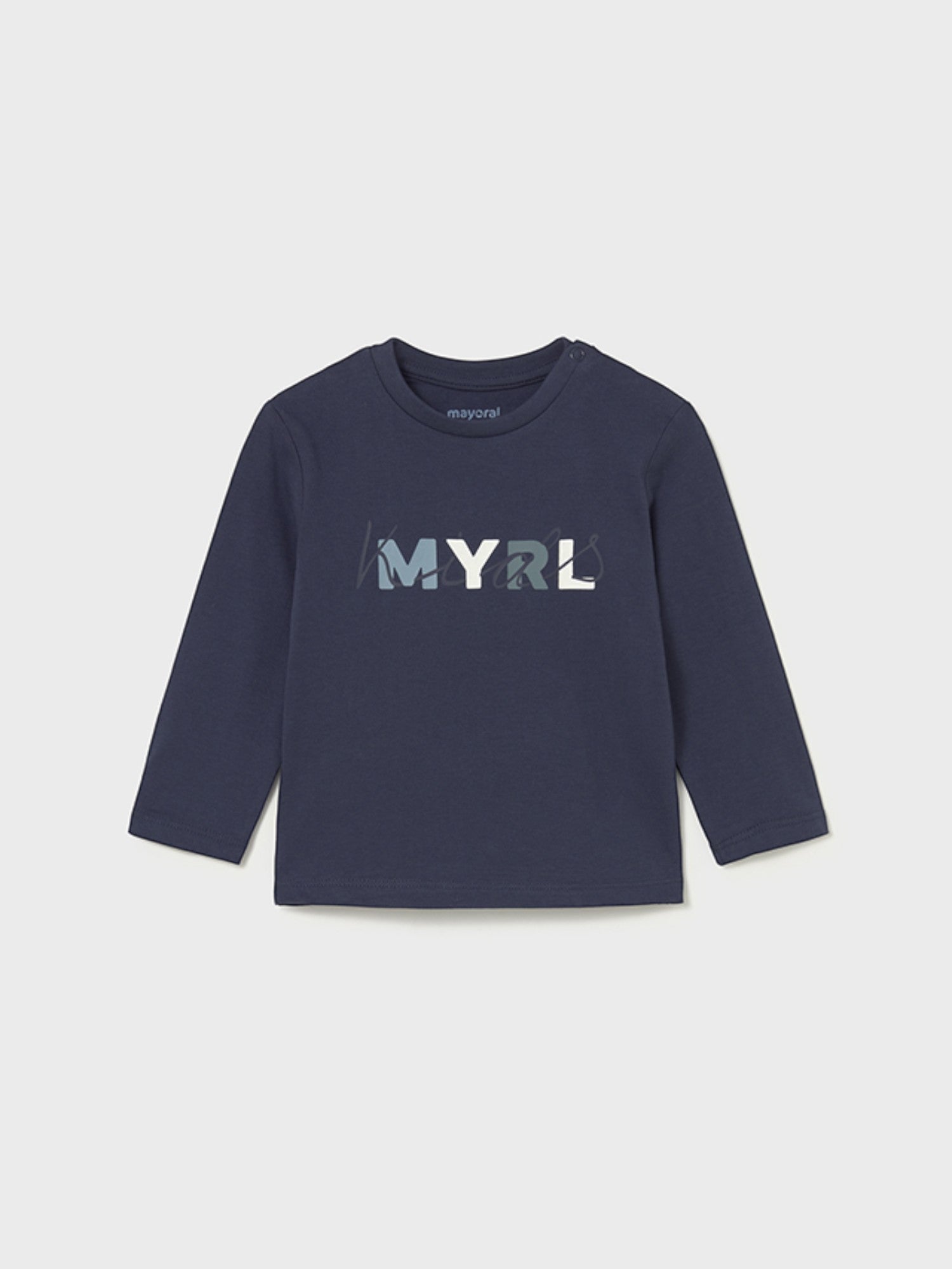 Maglietta m/l basica Bimbo Blu 108/34 corredino e abbigliamento neonato | NANU' BABY