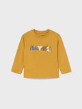 Maglietta m/l basica Bimbo Giallo 108/28 corredino e abbigliamento neonato | NANU' BABY