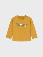 Maglietta m/l basica Bimbo Giallo 108/28 corredino e abbigliamento neonato | NANU' BABY