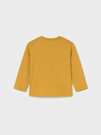 Maglietta m/l basica Bimbo Giallo 108/28 corredino e abbigliamento neonato | NANU' BABY