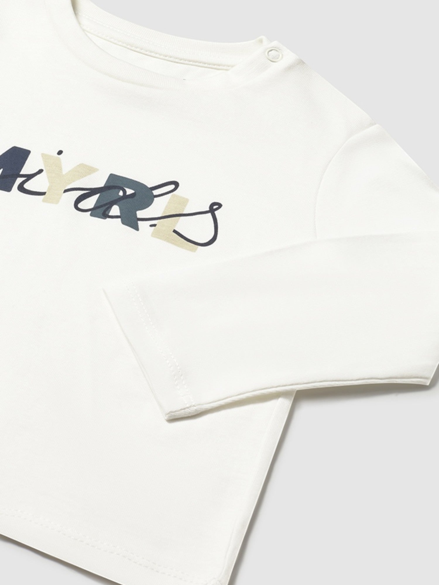 Maglietta m/l basica Bimbo PANNA 108/32 corredino e abbigliamento neonato | NANU' BABY