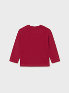 Maglietta m/l basica Bimbo Rosso 108/30 corredino e abbigliamento neonato | NANU' BABY