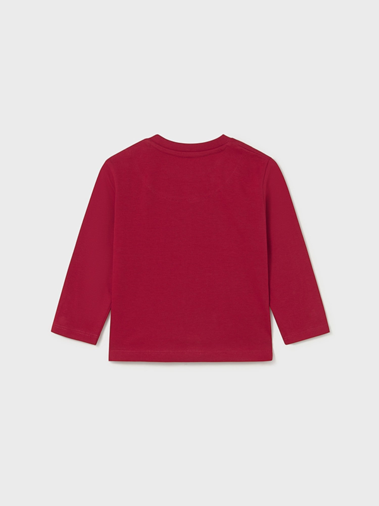 Maglietta m/l basica Bimbo Rosso 108/30 corredino e abbigliamento neonato | NANU' BABY