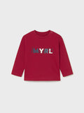 Maglietta m/l basica Bimbo Rosso 108/30 corredino e abbigliamento neonato | NANU' BABY