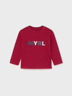Maglietta m/l basica Bimbo Rosso 108/30 corredino e abbigliamento neonato | NANU' BABY