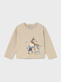 Maglietta m/l Bimba Avorio 2082/91 corredino e abbigliamento neonato | NANU' BABY