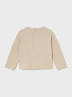 Maglietta m/l Bimba Avorio 2082/91 corredino e abbigliamento neonato | NANU' BABY